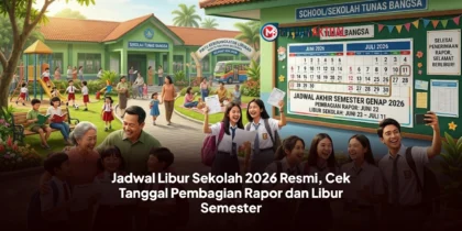 Jadwal Libur Sekolah 2026 Resmi, Cek Tanggal Pembagian Rapor dan Libur Semester