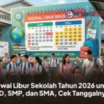 Jadwal Libur Sekolah Tahun 2026 untuk SD, SMP, dan SMA, Cek Tanggalnya