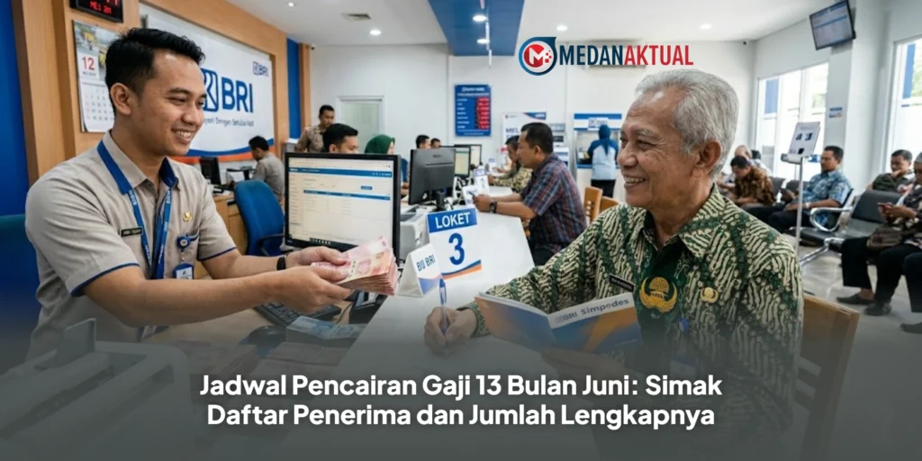 Jadwal Pencairan Gaji 13 Bulan Juni: Simak Daftar Penerima dan Jumlah Lengkapnya