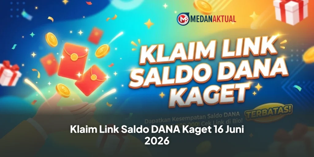 Klaim Link Saldo DANA Kaget 16 Juni 2026