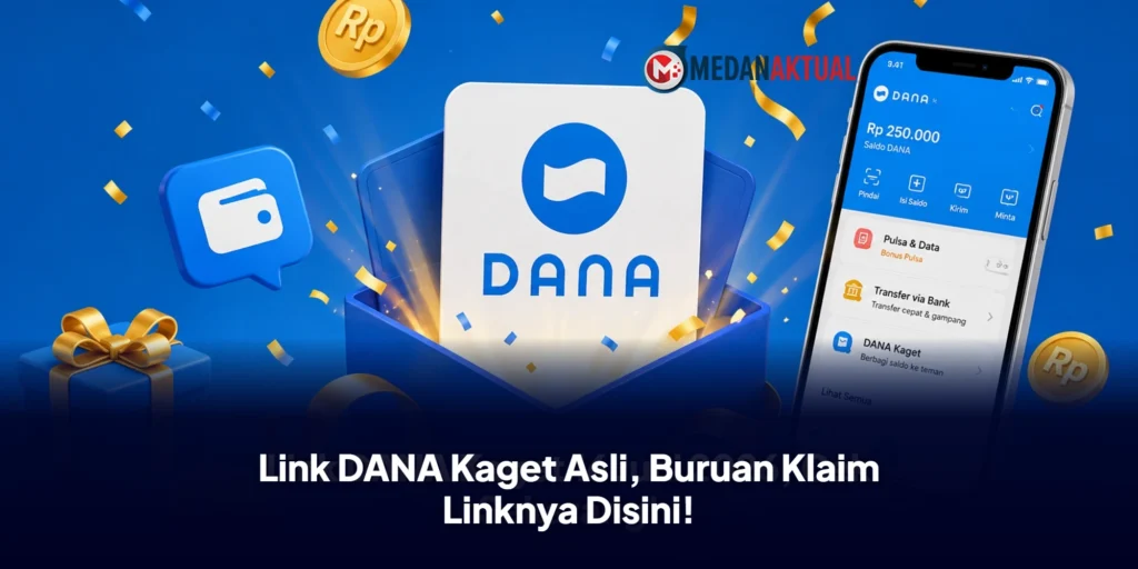 Link DANA Kaget Asli, Buruan Klaim Linknya Disini!