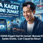Link DANA Kaget Hari Ini Jumat: Buruan Klaim Saldo Gratis, Cair Cepat ke Akun!