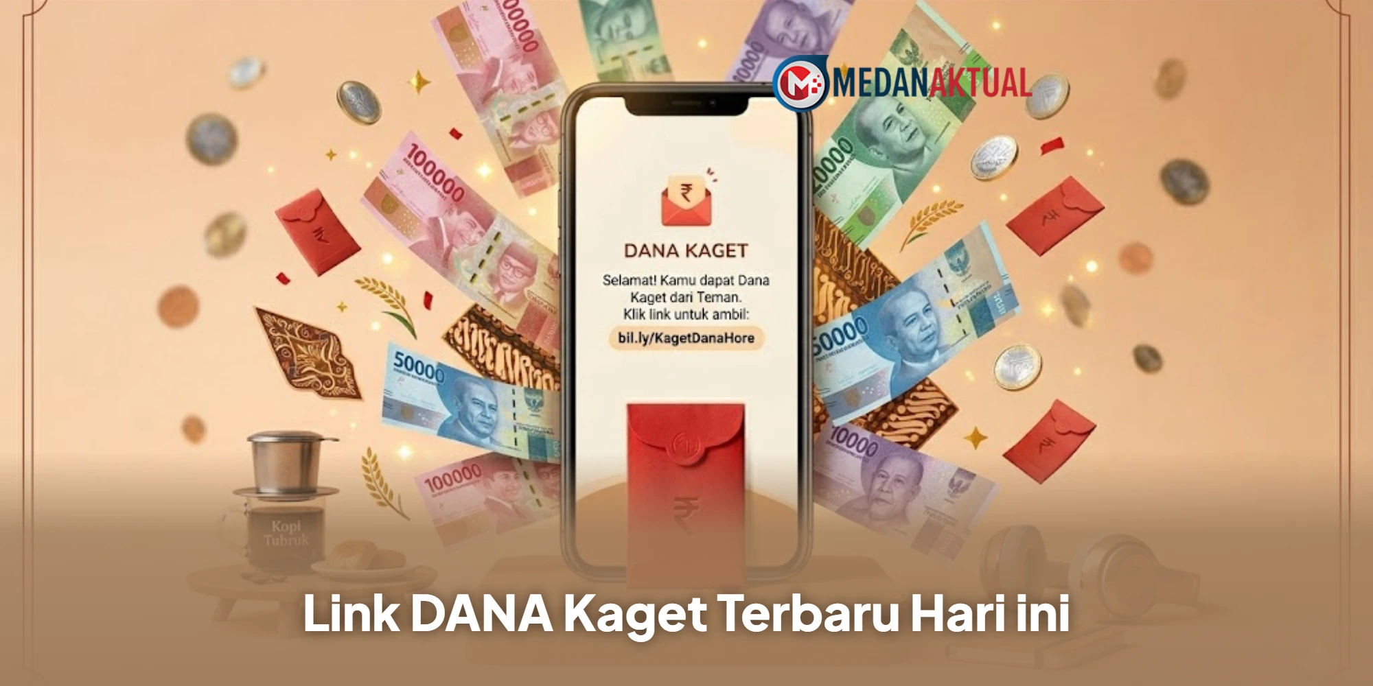 Link DANA Kaget Terbaru Hari ini, Klaim Sekarang Juga!