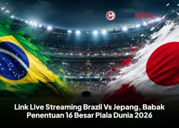 Link Live Streaming Brazil Vs Jepang, Babak Penentuan 16 Besar Piala Dunia 2026