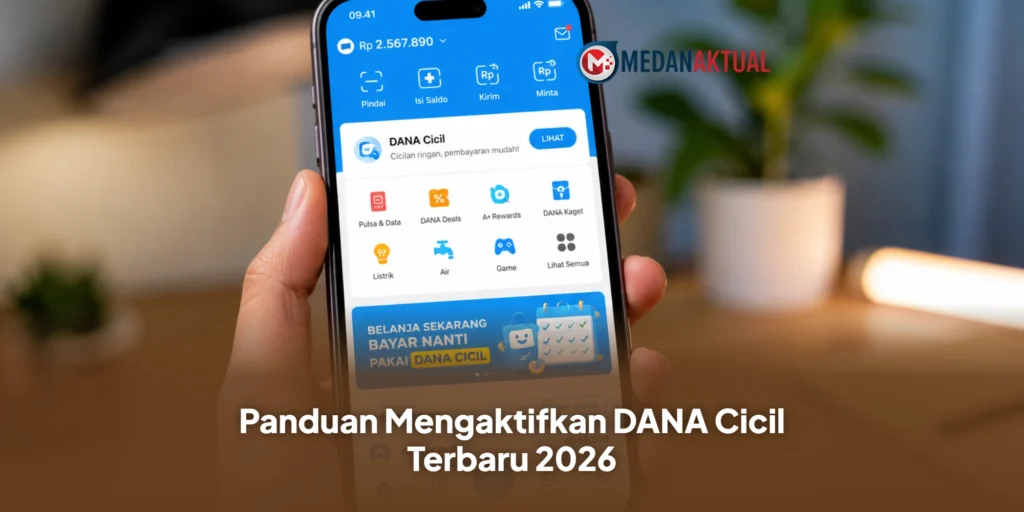 Panduan Mengaktifkan DANA Cicil Terbaru 2026
