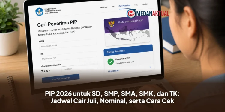 PIP 2026 untuk SD, SMP, SMA, SMK, dan TK: Jadwal Cair Juli, Nominal, serta Cara Cek