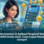 Rekomendasi 10 Aplikasi Penghasil Saldo DANA Gratis 2026, Cuan Cepat Masuk Dompet