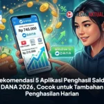 Rekomendasi 5 Aplikasi Penghasil Saldo DANA 2026, Cocok untuk Tambahan Penghasilan Harian