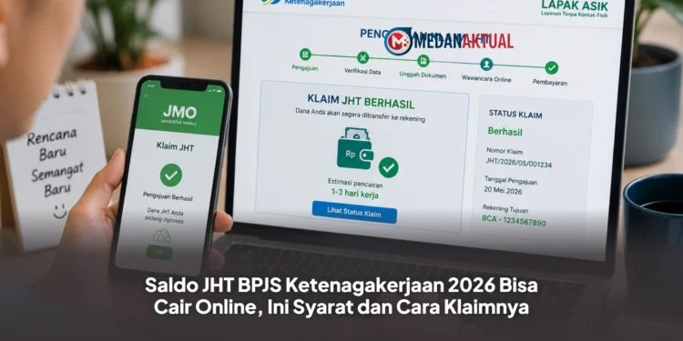 Saldo JHT BPJS Ketenagakerjaan 2026 Bisa Cair Online, Ini Syarat dan Cara Klaimnya