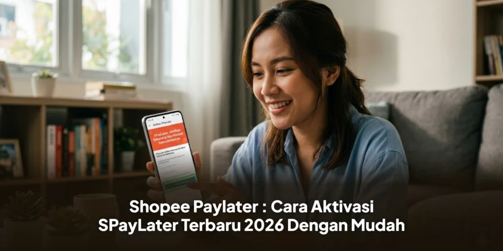 Shopee Paylater : Cara Aktivasi SPayLater Terbaru 2026 Dengan Mudah