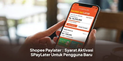 Shopee Paylater : Syarat Aktivasi SPayLater Untuk Pengguna Baru Temukan lebih banyak cek Lembaga Pemerintah Panduan Kota & Daerah Fitur Spaylater menawarkan dengan sistem belanja sekarang dan pembayaran dilakukan di kemudian hari sesuai jadwal yang telah ditentukan. Untuk bisa menikmati fitur tersebut, langkah awal yang harus dilakukan adalah mengaktifkan SPayLater Shopee melalui aplikasi resmi Shopee. Namun tidak semua akun Shopee langsung mendapatkan fitur Spaylater karena Shopee akan melakukan penilaian terhadap kelayakan akun. Sebelum mengajukan aktivasi, pengguna perlu memastikan akun Shopee sudah terverifikasi dan memenuhi semua persyaratan yang berlaku. Temukan lebih banyak Referensi Geografis Demografi Aplikasi Cek Bansos Table of Contents− Persyaratan Mengaktifkan SPayLater Shopee Cara Mengaktifkan SPayLater Shopee Terbaru 2026 Tips Agar Pengaktifan SPayLater Berhasil Kesimpulan Persyaratan Mengaktifkan SPayLater Shopee Temukan lebih banyak Aplikasi & Add-On Seluler Kesejahteraan & Pengangguran Referensi Geografis Sebelum mengaktifkan SPayLater Shopee, ada beberapa syarat yang harus dipenuhi, yaitu: Usia minimal 18 tahun Memiliki KTP asli yang masih berlaku Menggunakan aplikasi Shopee versi terbaru Akun Shopee sudah terdaftar dan terverifikasi Usia akun Shopee lebih dari 3 bulan Akun aktif digunakan untuk transaksi atau berbelanja secara rutin Jika seluruh persyaratan tersebut terpenuhi, peluang pengajuan SPayLater untuk disetujui akan menjadi lebih besar. Temukan lebih banyak Demografi Panduan Kota & Daerah cek Cara Mengaktifkan SPayLater Shopee Terbaru 2026 Bagi pengguna yang sudah mendapatkan fitur SPayLater di akun Shopee, berikut langkah-langkah untuk mengaktifkan fiturnya: Buka aplikasi Shopee Pada halaman utama pilih “Saya” Pilih SPayLater klik Aktifkan Sekarang Masukkan Kode Verfikasi (OTP), klik “Lanjut” Unggah foto KTP secara jelas, cek nama dan NIK dan Konfirmasi Lakukan verifikasi wajah dengan memilih ikon Mulai Verifikasi Wajah, lalu arahkan wajah ke dalam bingkai dan pastikan foto wajah jelas. Setelah semua tahapan selesai, pengguna hanya perlu menunggu hasil verifikasi dari pihak Shopee. Temukan lebih banyak Lembaga Pemerintah Aplikasi & Add-On Seluler Kesejahteraan & Pengangguran Tips Agar Pengaktifan SPayLater Berhasil Berikut ada beberapa langkah yang dapat membantu meningkatkan peluang aktivasi Spaylater Shopee berhasil: Lengkapi data akun shopee dengan lengkap Gunakan data identitas yang sesuai Pastikan Foto KTP Jelas Lakukan verifikasi wajah dengan jelas Gunakan nomor telepon yang aktif Jaga riwayat penggunaan akun shopee Hindari mengajukan berulang kali dalam waktu singkat