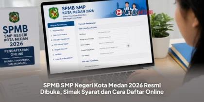 SPMB SMP Negeri Kota Medan 2026 Resmi Dibuka, Simak Syarat dan Cara Daftar Online