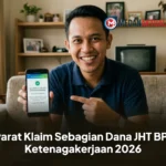 Syarat Klaim Sebagian Dana JHT BPJS Ketenagakerjaan 2026