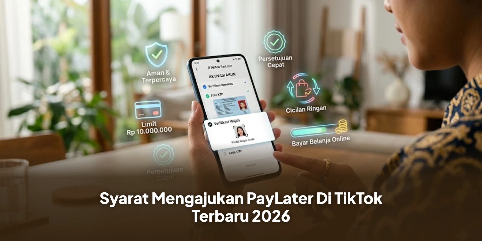 Syarat Mengajukan PayLater Di TikTok Terbaru 2026