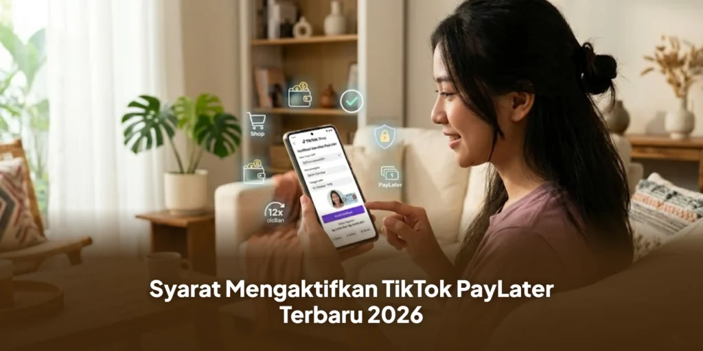 Syarat Mengaktifkan TikTok PayLater 2026