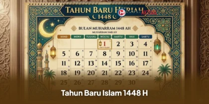Tahun Baru Islam 2026 Jatuh pada Hari Apa