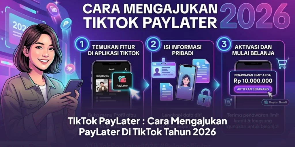 TikTok PayLater : Cara Mengajukan PayLater Di TikTok Tahun 2026