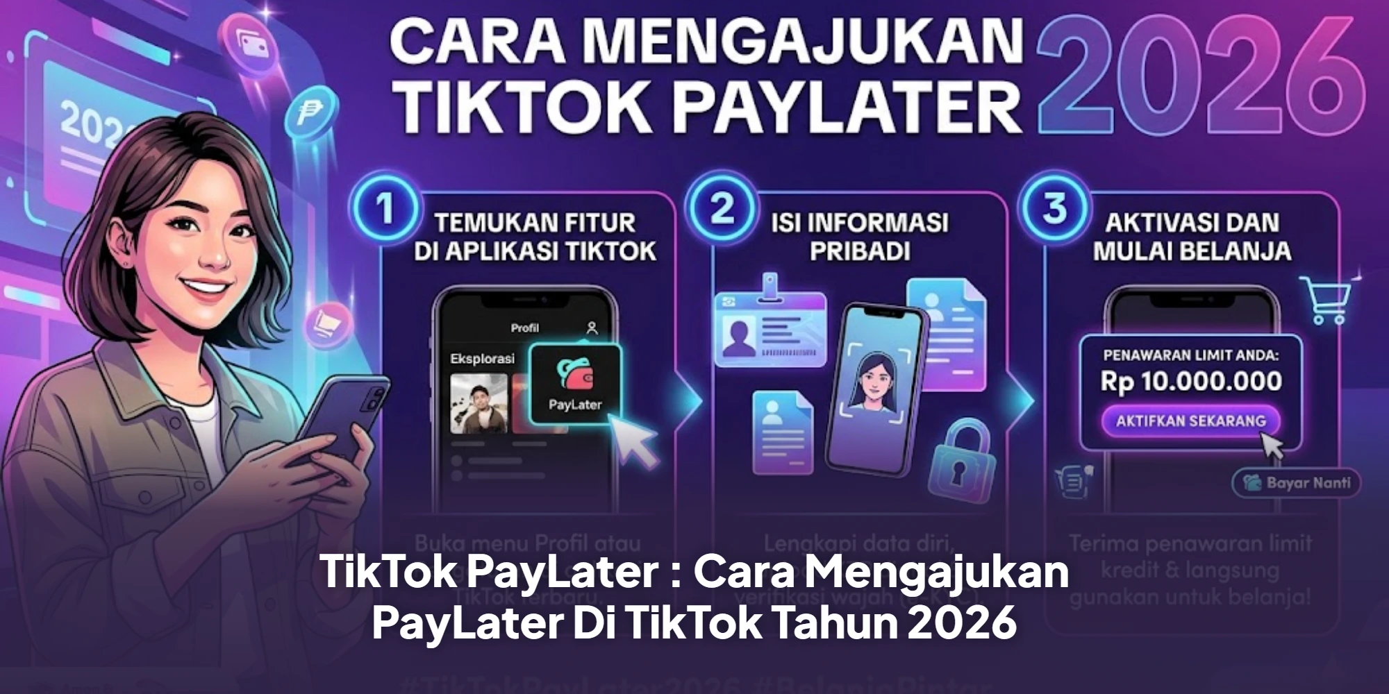 TikTok PayLater : Cara Mengajukan PayLater Di TikTok Tahun 2026