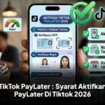 TikTok PayLater : Syarat Aktifkan PayLater Di Tiktok 2026