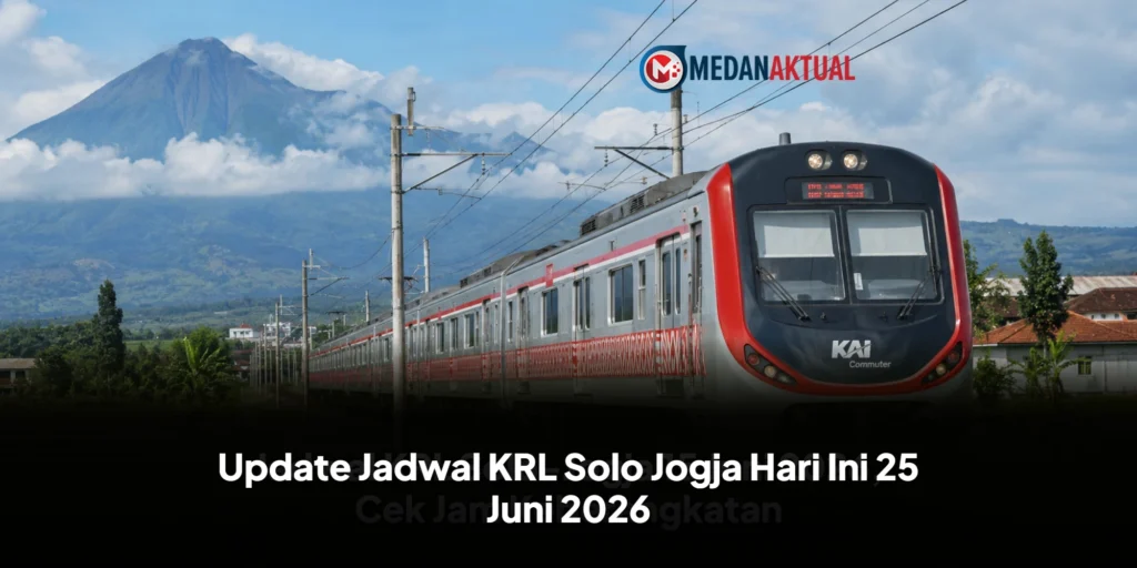 Update Jadwal KRL Solo Jogja Hari Ini 25 Juni 2026