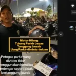Turuti Permintaan Jukir Tak Kunci Stang, Motor Malah Raib
