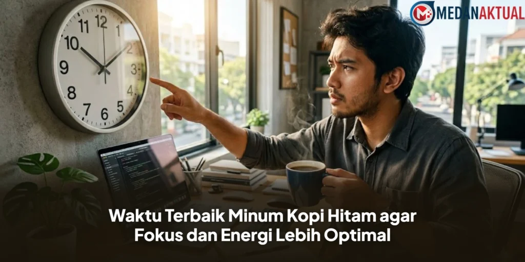 Waktu Terbaik Minum Kopi Hitam agar Fokus dan Energi Lebih Optimal