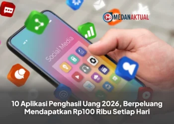 10 Aplikasi Penghasil Uang 2026, Berpeluang Mendapatkan Rp100 Ribu Setiap Hari