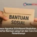 Bansos Agustus 2026 Resmi Disalurkan, Ini Daftar Bantuan yang Cair dan Cara Cek Penerimanya