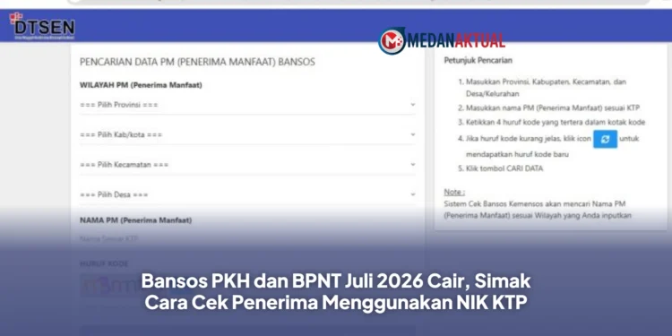 Bansos PKH dan BPNT Juli 2026 Cair, Simak Cara Cek Penerima Menggunakan NIK KTP