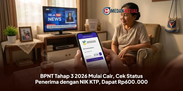 BPNT Tahap 3 2026 Mulai Cair, Cek Status Penerima dengan NIK KTP, Dapat Rp600.000