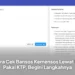 Cara Cek Bansos Kemensos Lewat HP Pakai KTP, Begini Langkahnya
