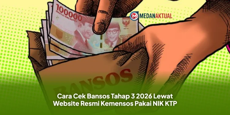 Cara Cek Bansos Tahap 3 2026 Lewat Website Resmi Kemensos Pakai NIK KTP