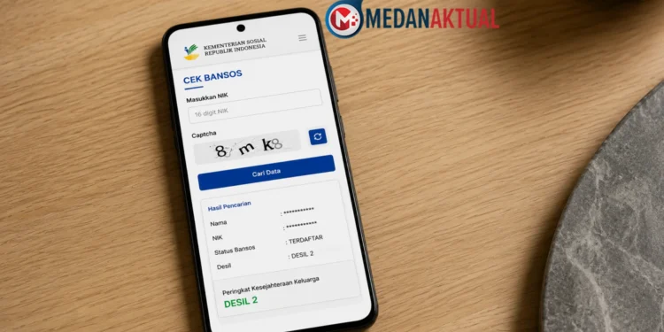 Cara Cek Desil Bansos 2026 Lewat HP, Lengkap dengan Arti Setiap Kategorinya