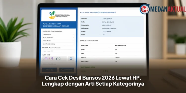 Cara Cek Desil Bansos 2026 Lewat HP, Lengkap dengan Arti Setiap Kategorinya