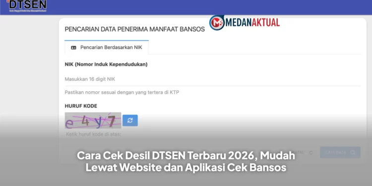 Cara Cek Desil DTSEN Terbaru 2026, Mudah Lewat Website dan Aplikasi Cek Bansos