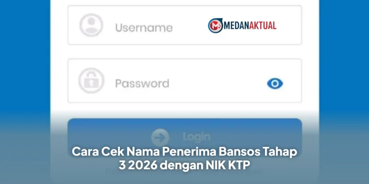 Cara Cek Nama Penerima Bansos Tahap 3 2026 dengan NIK KTP