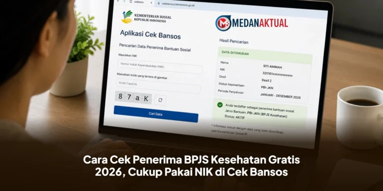 Cara Cek Penerima BPJS Kesehatan Gratis 2026, Cukup Pakai NIK di Cek Bansos