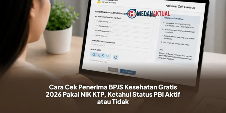 Cara Cek Penerima BPJS Kesehatan Gratis 2026 Pakai NIK KTP, Ketahui Status PBI Aktif atau Tidak