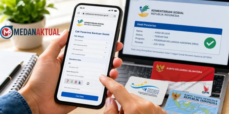 Cara Cek Penerima PKH Juli 2026 Lewat HP Pakai NIK KTP, Begini Langkahnya
