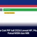 Cara Cek PIP Juli 2026 Lewat HP, Mudah Pakai NISN dan NIK
