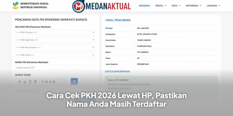 Cara Cek PKH 2026 Lewat HP, Pastikan Nama Anda Masih Terdaftar