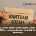 Cara Daftar Bansos 2026 Secara Online dan Offline, Lengkap dengan Cara Cek Desil Kemensos