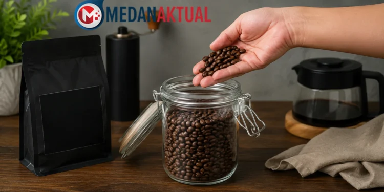 Cara Menyimpan Biji Kopi Agar Tetap Fresh Setelah Kemasan Dibuka
