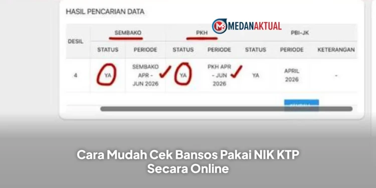Cara Mudah Cek Bansos Pakai NIK KTP Secara Online