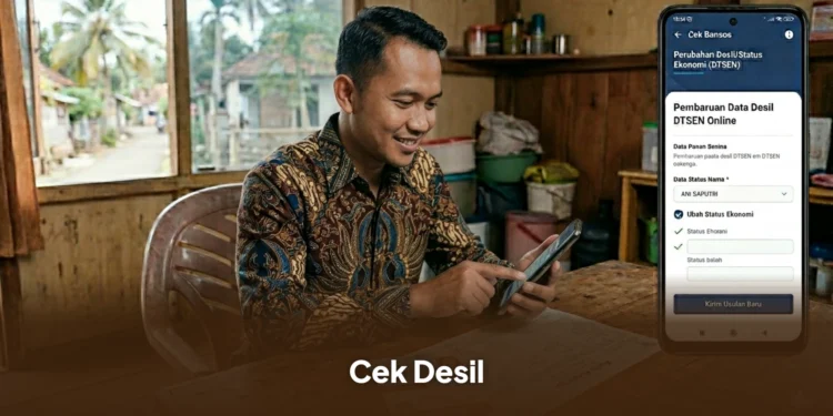 Cara Cek Desil Kemensos Juli 2026 Lewat HP, Lengkap dengan Arti Desil dan Cara Mengajukan Perubahan Data