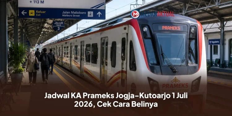 Jadwal KA Prameks Jogja-Kutoarjo 1 Juli 2026, Cek Cara Belinya