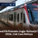 Jadwal KA Prameks Jogja-Kutoarjo 1 Juli 2026, Cek Cara Belinya