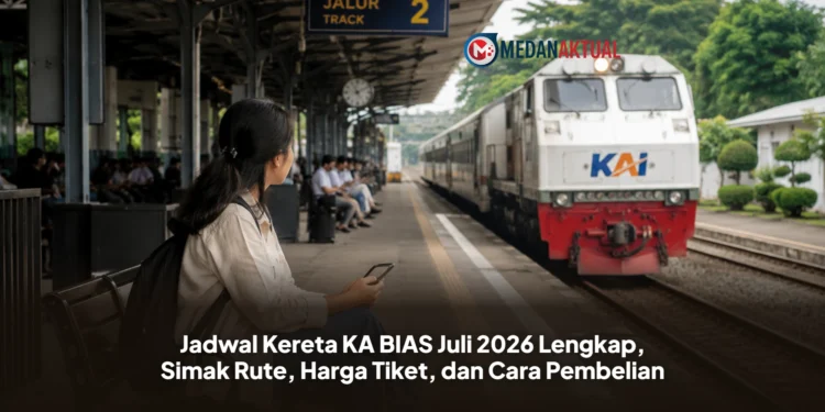 Jadwal Kereta KA BIAS Juli 2026 Lengkap, Simak Rute, Harga Tiket, dan Cara Pembelian
