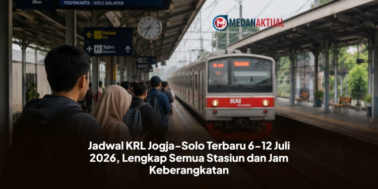Jadwal KRL Jogja-Solo Terbaru 6-12 Juli 2026, Lengkap Semua Stasiun dan Jam Keberangkatan