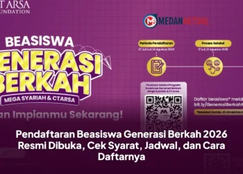 Pendaftaran Beasiswa Generasi Berkah 2026 Resmi Dibuka, Cek Syarat, Jadwal, dan Cara Daftarnya